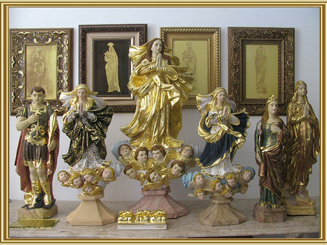 arte sacra tecnica tradicional douramento a água ana julia ps