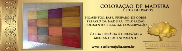 curso coloração de madeira atelier ana julia ps