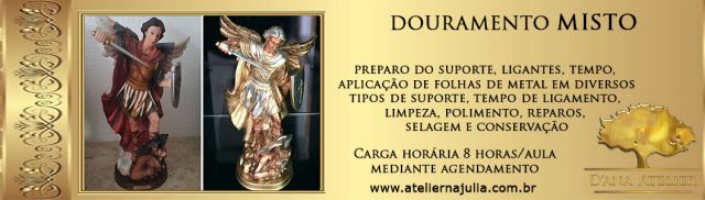 curso de Douramento MISTO no atelier ana julia ps