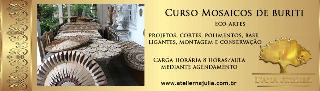 curso de mosaico de buriti no atelier ana julia ps